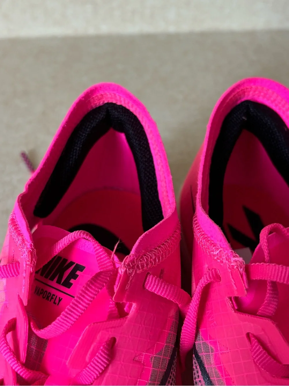 Nike ZoomX Vaporfly NEXT% Pink Blast Running Shoes Size 7.5 Men’s / 9 Women’s - Picture 9 of 11